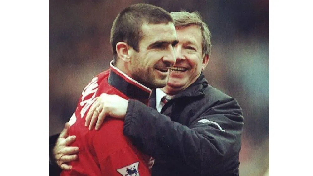 Cantona fue una figura del Manchester United en la década de los 90.