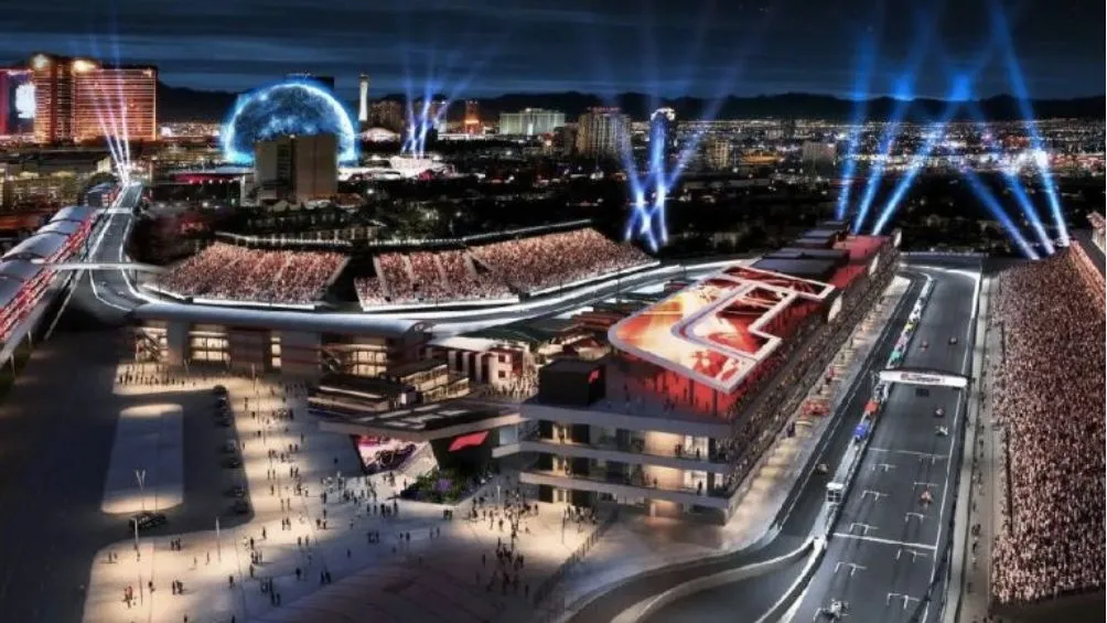 TWITTER: @F1 Las Vegas serán el hogar de la F1 este fin de semana