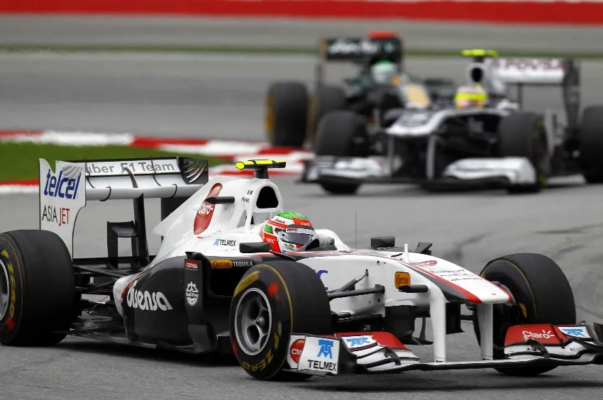 MEXSPORT Checo Pérez en Sauber en 2011