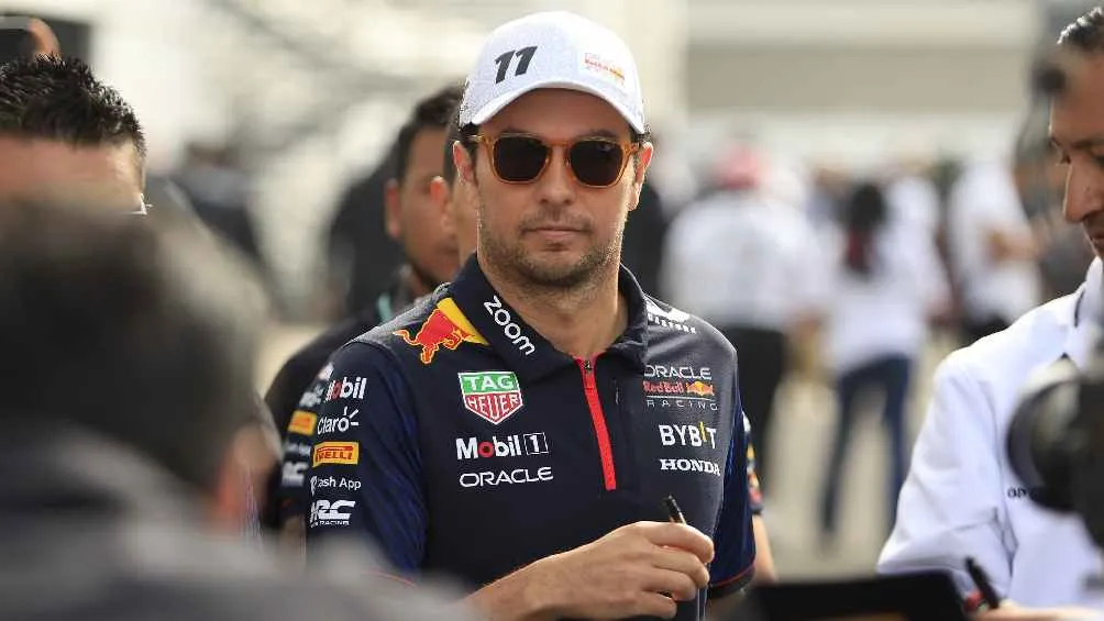 Checo habló de las condiciones climatológicas