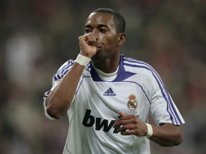 Robinho en su etapa como jugador del Real Madrid