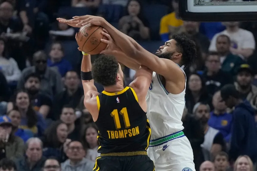 Esto sucedió en el partido entre Timberwolves y Golden State