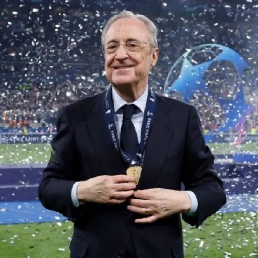 CAPTURA DE PANTALLA: TWITTER Pérez en el campeonato de la Champions