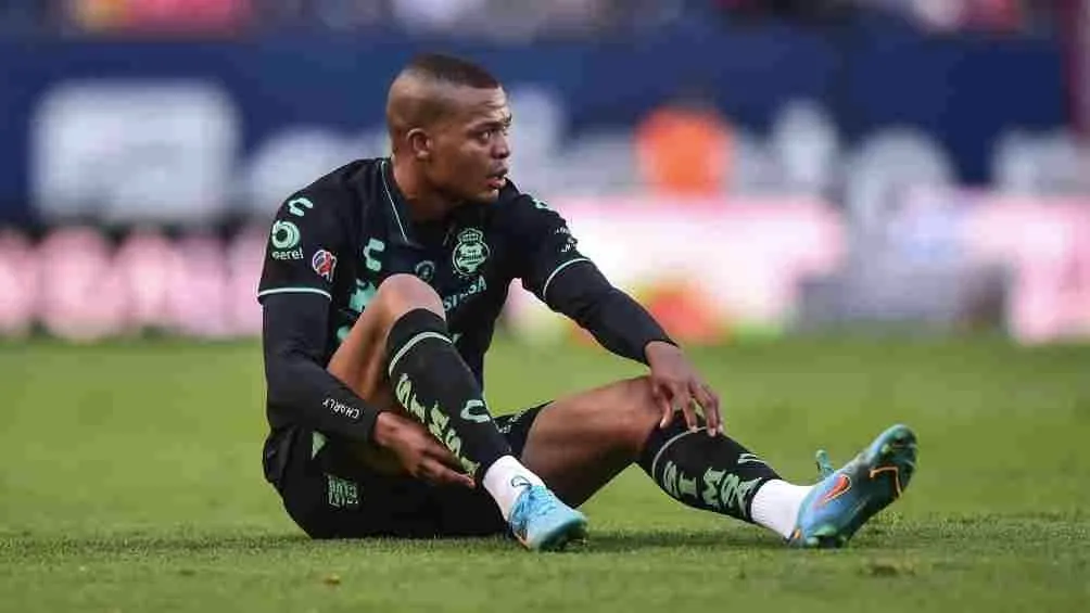 Harold Preciado durante un partido