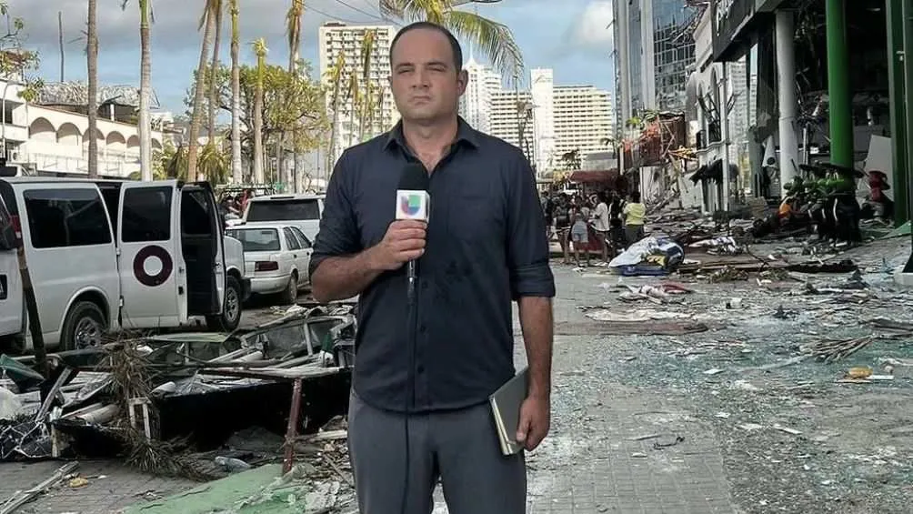 Krauze en una cobertura