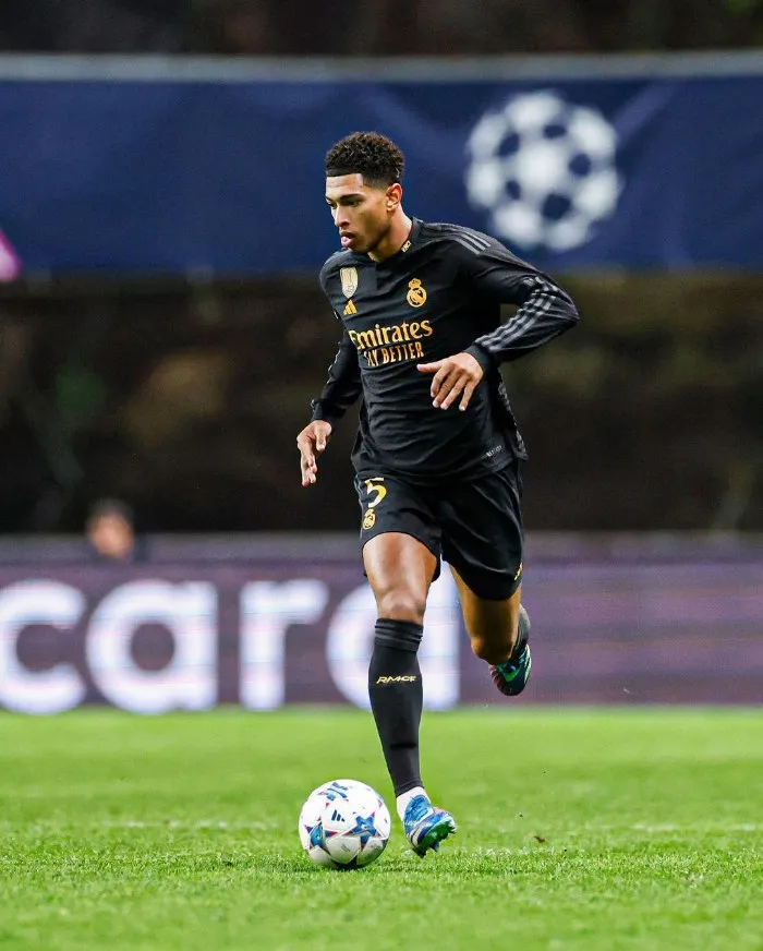 Jude jugando con el Real Madrid