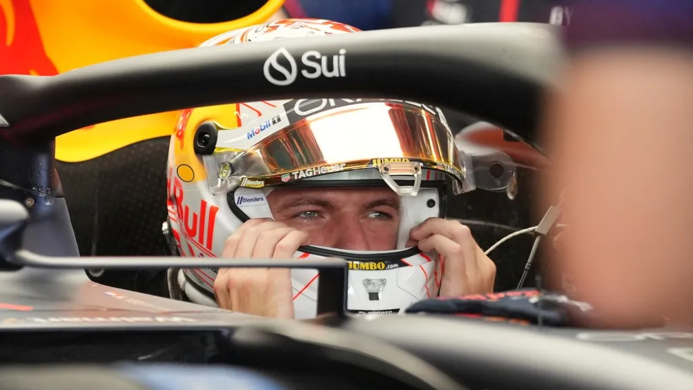 Max Verstappen corriendo en la F1