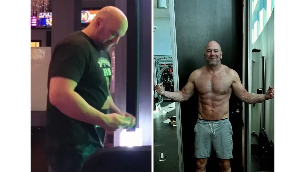 @danawhite El presidente de la UFC ha perdido varios kilos