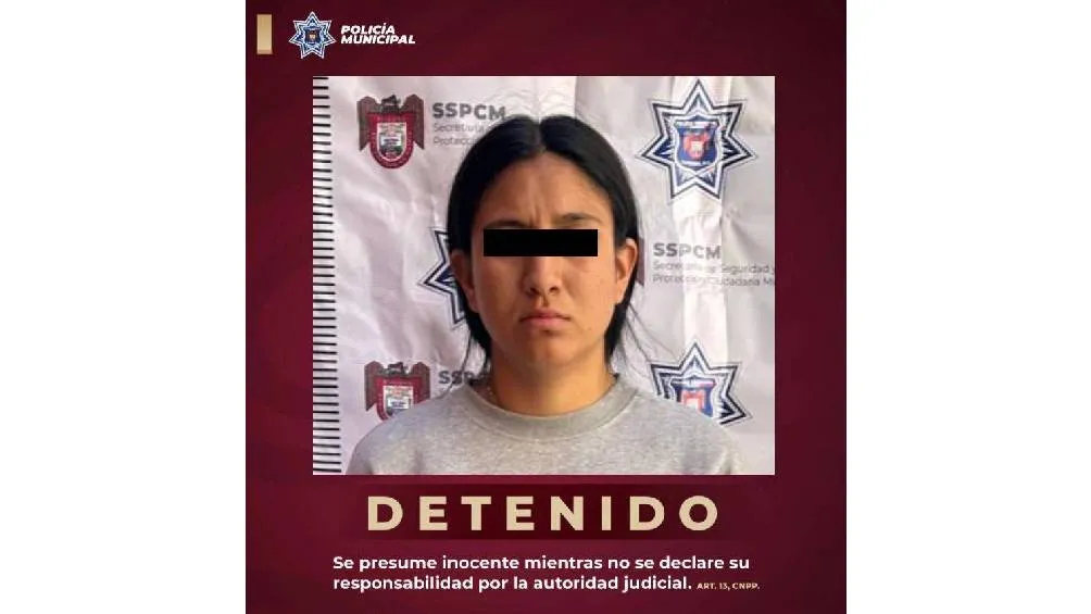 Sitio de Internet: policia.tijuana.gob.mx Una de las detenidas fue una mujer de 23 años.