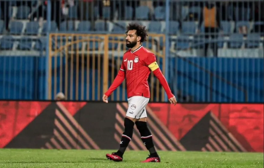 Mo Salah con la Selección de Egipto