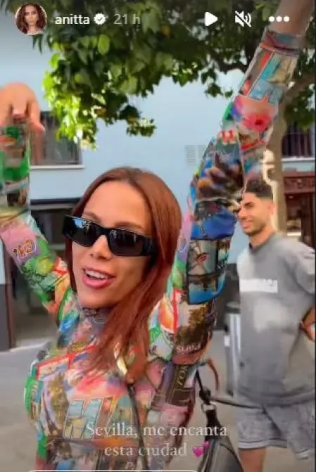 Anitta fue vista con Ayoze Pérez