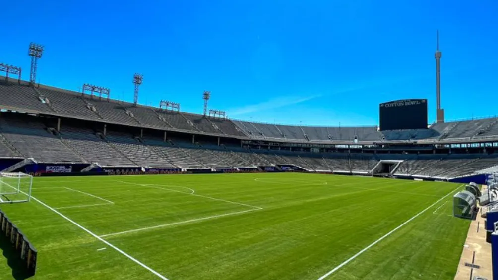 El Cotton Bowl de Dallas será sede del compromiso amistoso