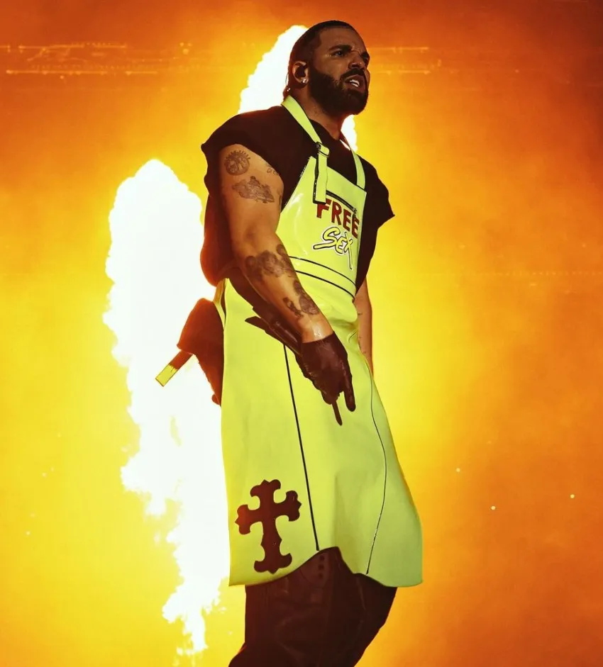 Drake en un concierto