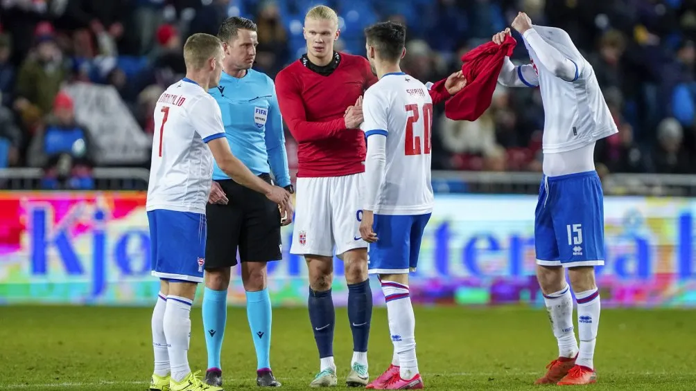 El 'Androide' salió lesionado de su último partido con los nórdicos