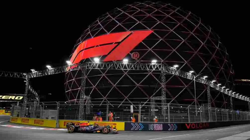 AP Verstappen durante el Gran Premio de las Vegas