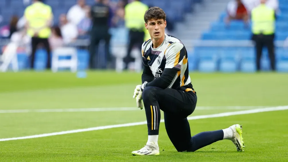 Kepa, portero merengue, aqueja una molestia muscular