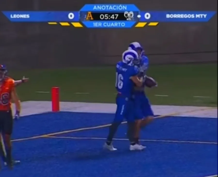 Borregos Monterrey vapuleó 59-7 a Leones