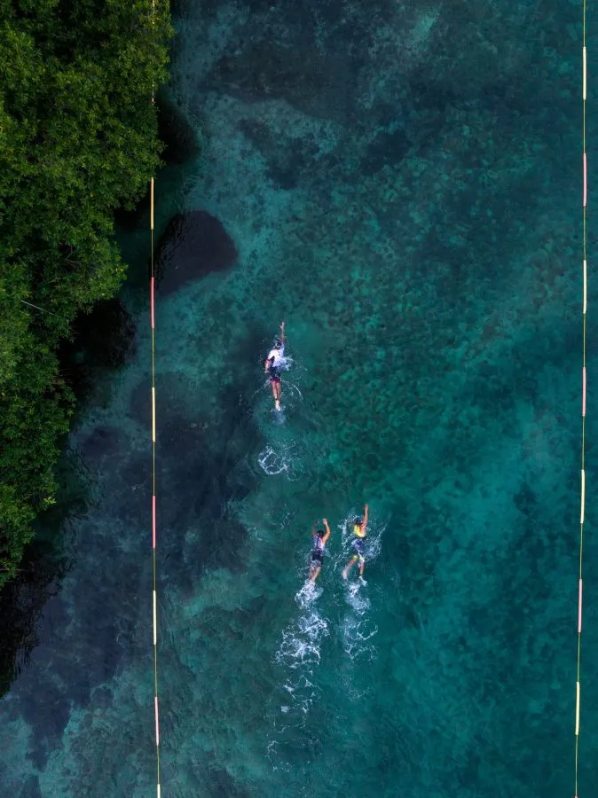La actividad del Triatlón de Xel-Há 2023 concluyó