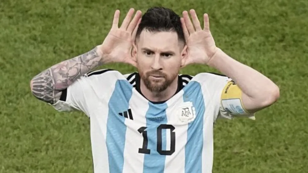 Messi ante Países Bajos