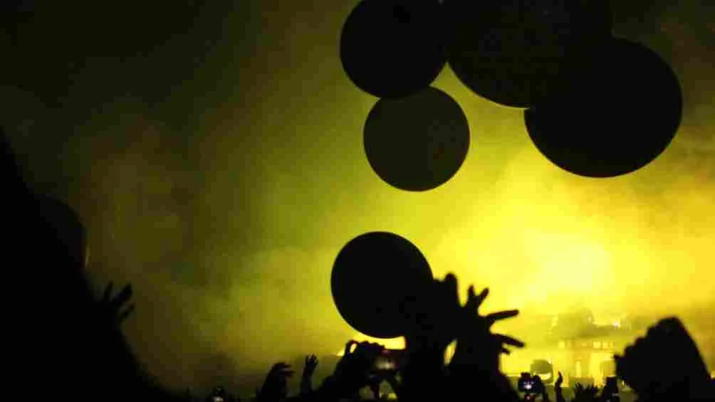 El público no dejó de saltar