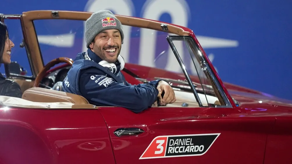 Daniel Ricciardo en AlphaTauri
