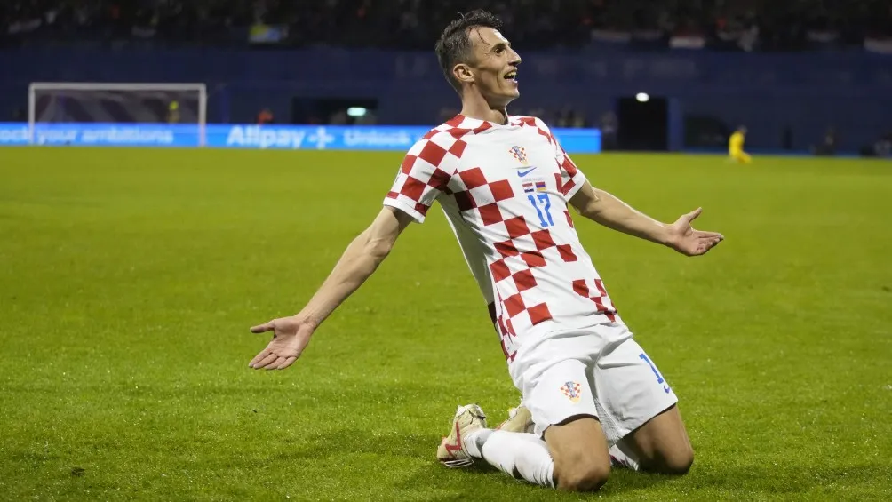 Con gol de Ante Budimir, Croacia aseguró boleto en la Euro