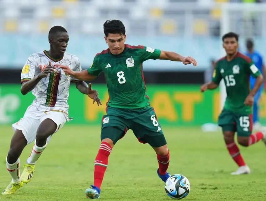 Momentos del partido ante Mali