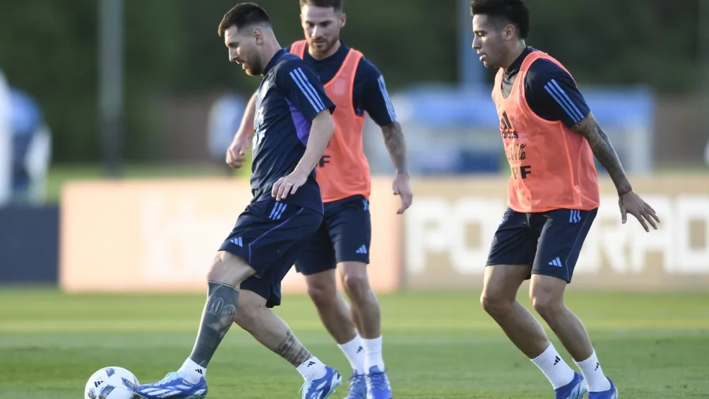 El capitán albiceleste, previo a la visita al Maracaná