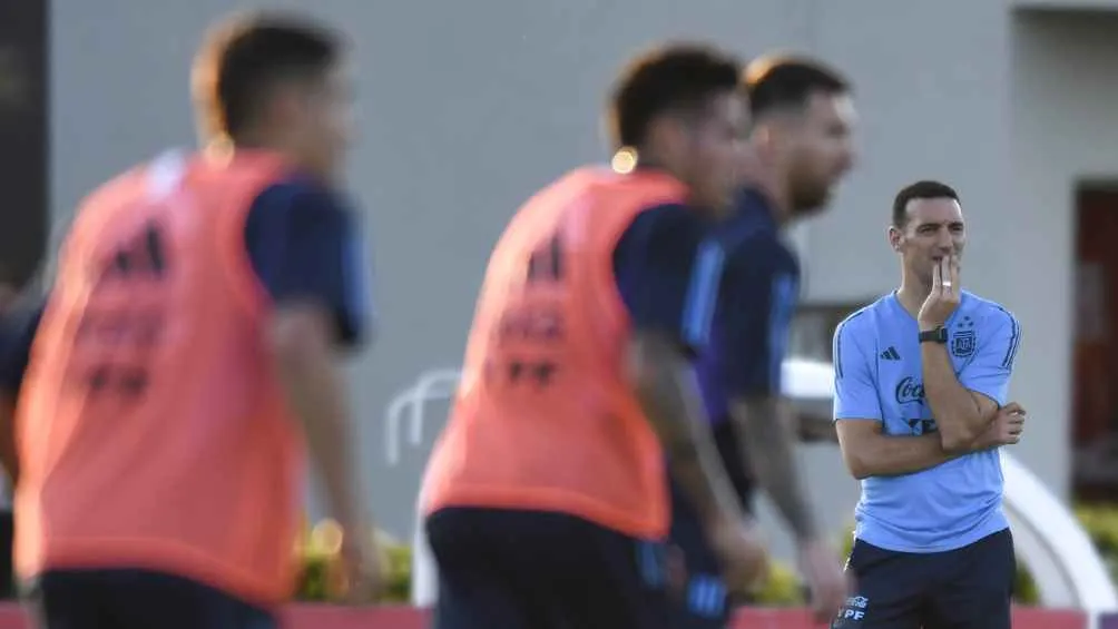 Scaloni piensa en Brasil