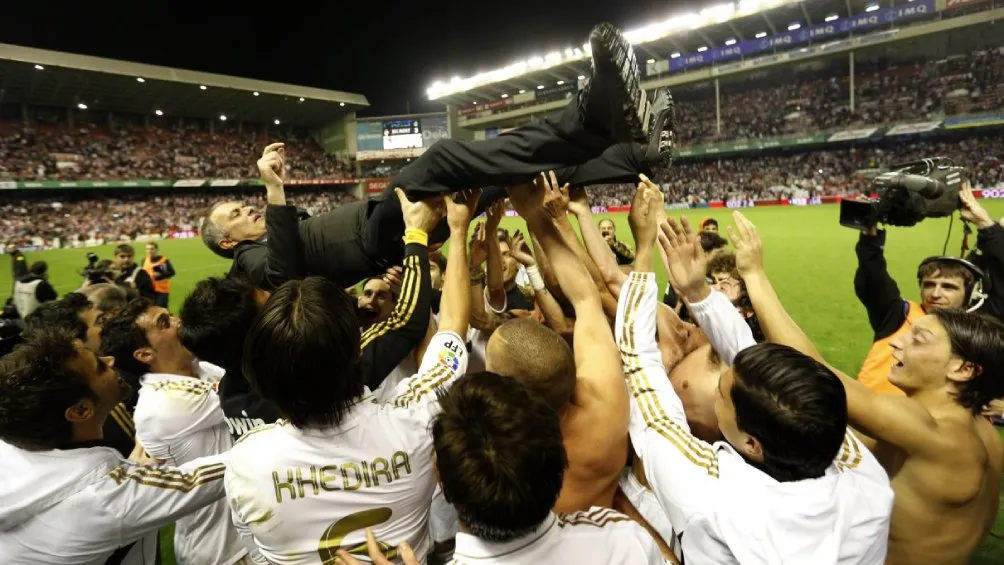 Mourinho ganó una Liga con el Madrid