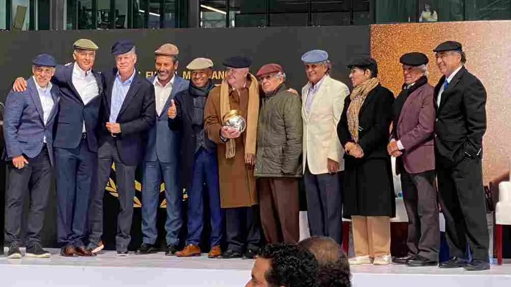 Lapuente recibió su reconocimiento