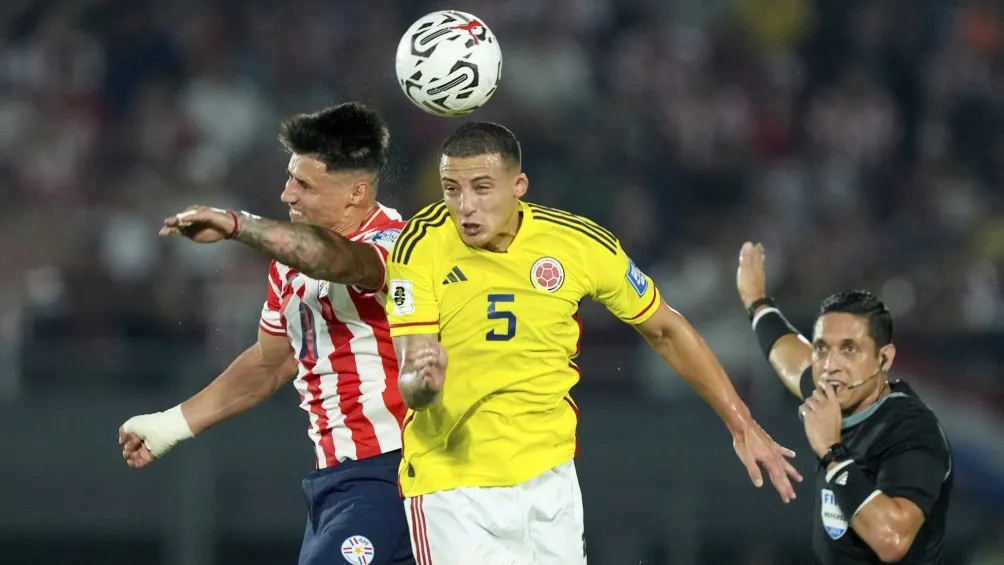 AP Kevin Castaño, en el encuentro ante Paraguay