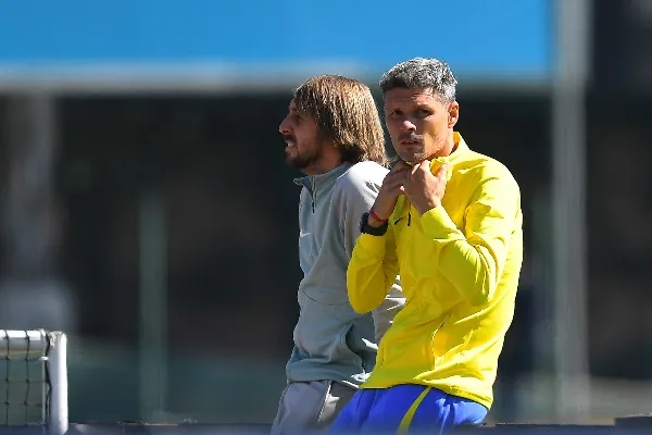 Raúl Herrera junto al Tano