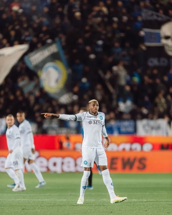 INSTAGRAM @officialsscnapoli Victor Osimhen regresa tras un mes de ausencia