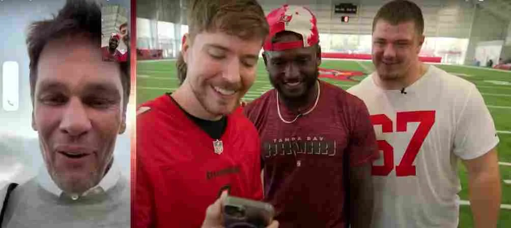 Así fue la videollamada con Brady