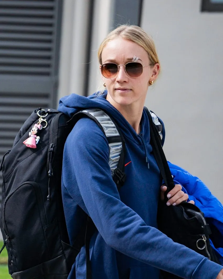 Sarah Lubbert en su viaje a Nuevo León