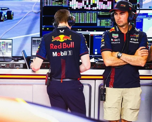 'Checo' Pérez durante el GP de Abu Dabi