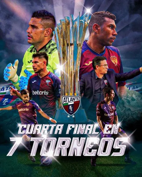 Atlante jugará su cuarta final en siete torneos