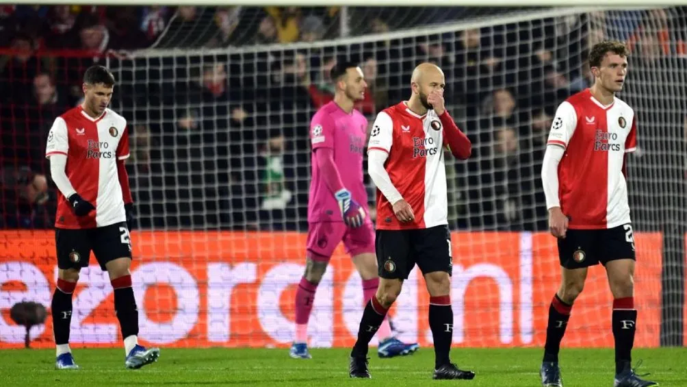 AP Feyenoord, eliminado de la Champions