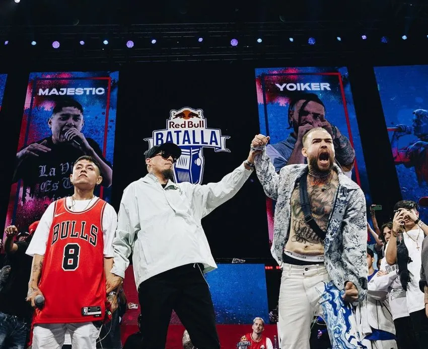 Yoiker ganando en Red Bull