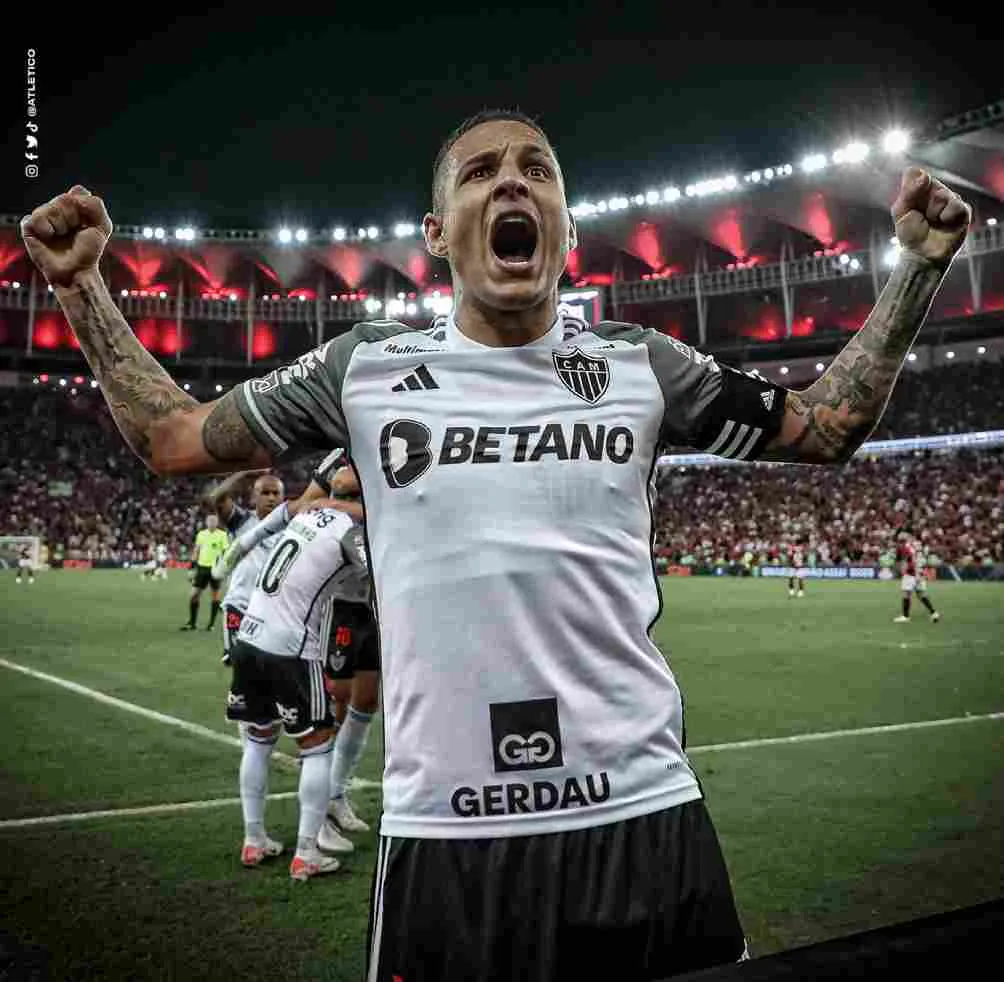 Guilherme Arana en celebración