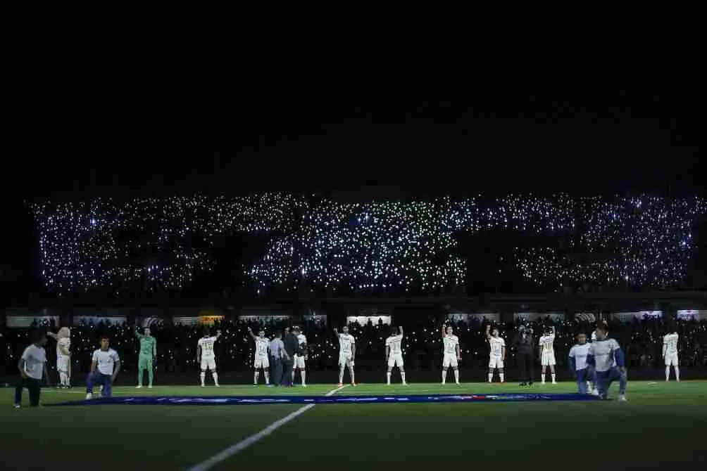 El mosaico que la afición hizo en temporada regular