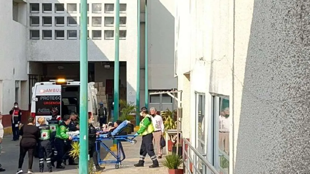 La víctima fue internado y operado en el Hospital Rubén Leñero de la CDMX.