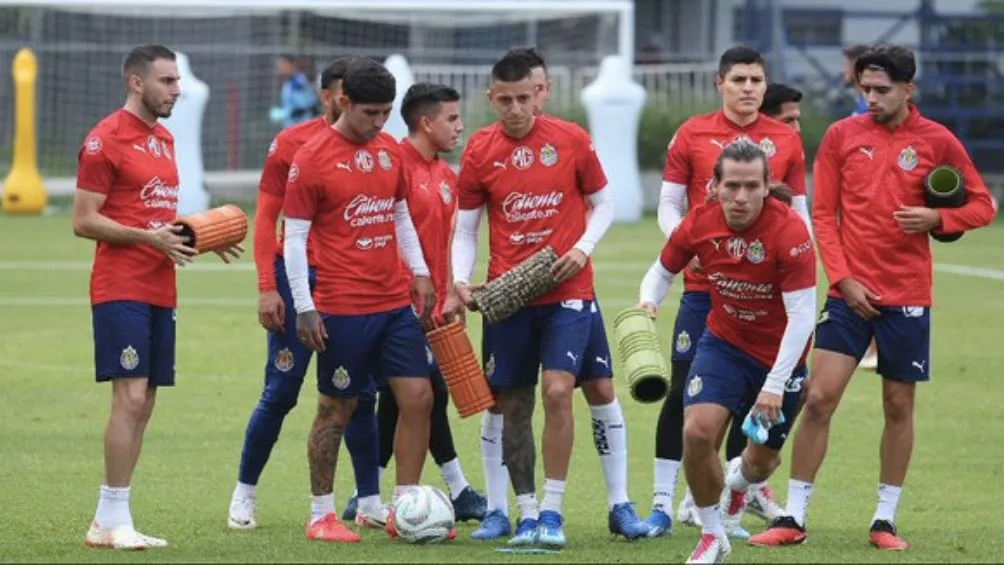 El Rebaño durante un entrenamiento