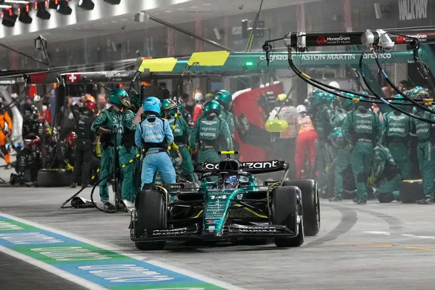 Momentos del piloto español