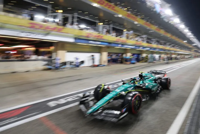 El español sobre el monoplaza