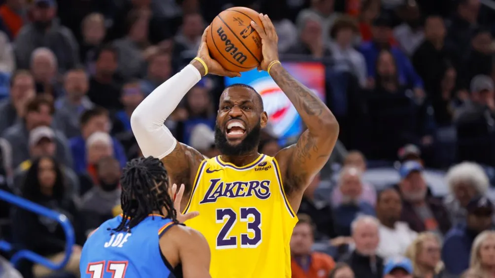 LeBron James está por cumplir 39 de edad, el jugador más longevo de la NBA