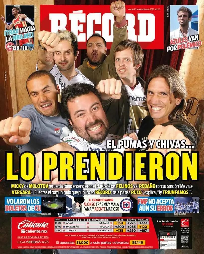 Micky Huidobro recordó hace unos días la canción a Vergara