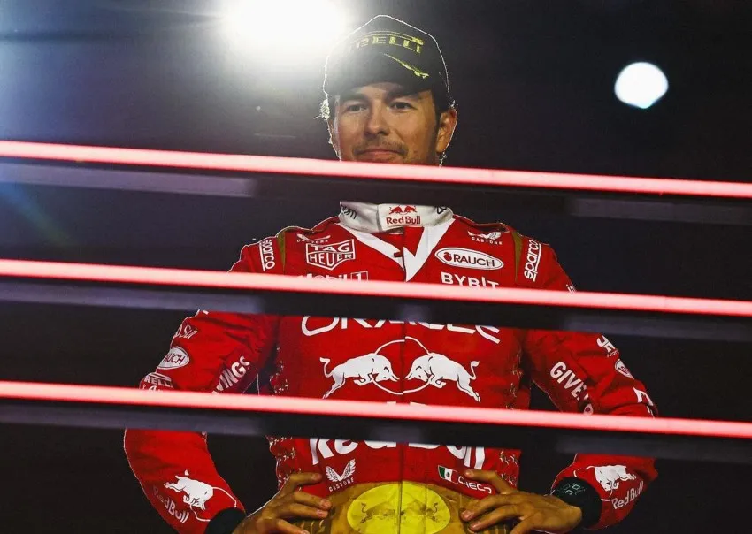 El mexicano se subió al podio