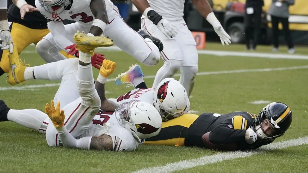 Momento en el que Pickett se lesionó